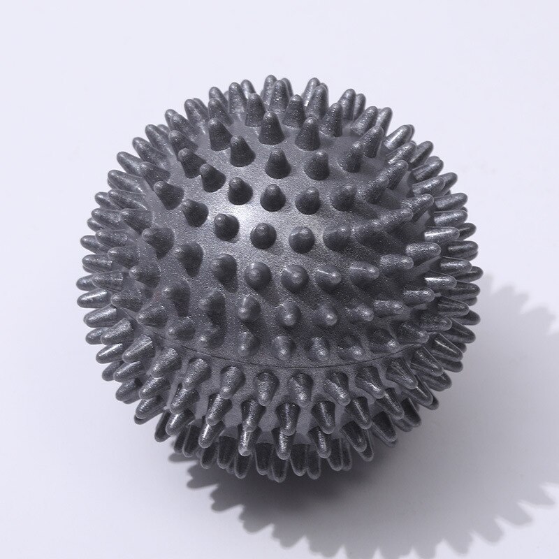 Fitness muskelavslapping massasje ball sportsutstyr punkt massasje pigger trening trening yoga massasje ball sport tilbehør: 9cm svarte