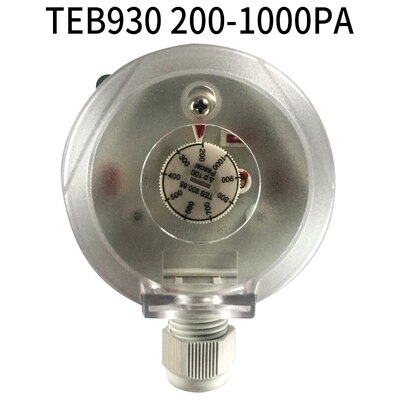 TEB 930 Luchtverschildrukschakelaar Aanpassingsbereik 20-200PA / 30-300PA / 50-500PA /200-1000PA / 500-2500PA