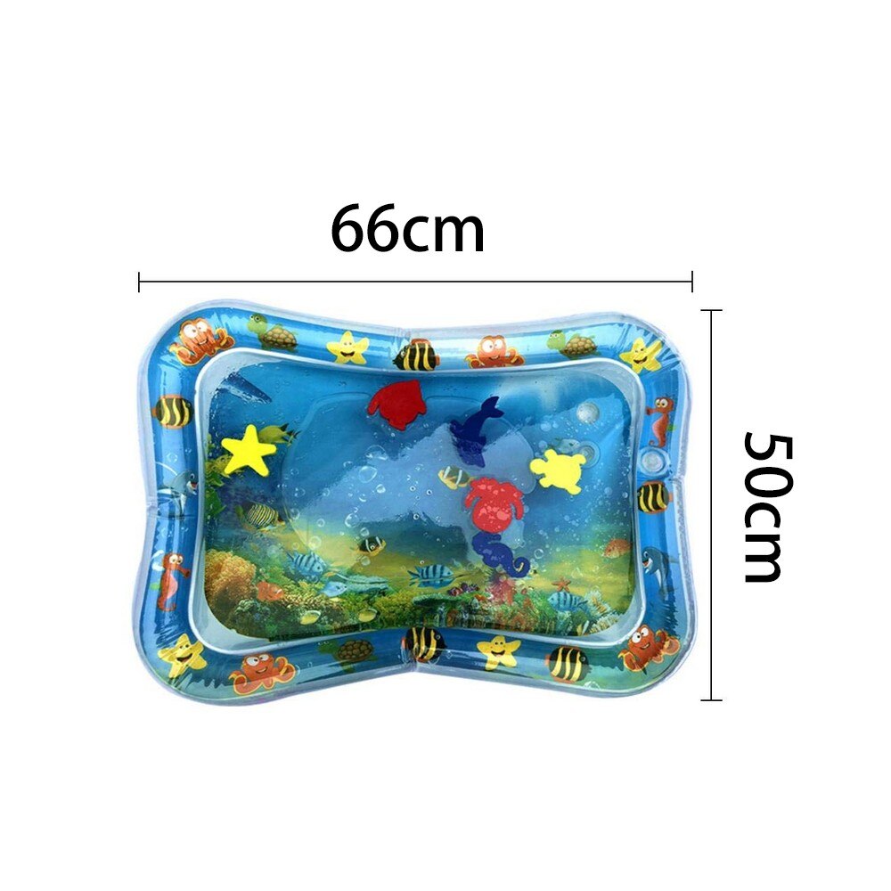 Hot! 9 projetos do bebê crianças esteira do jogo de água inflável infantil barriga tempo playmat criança para o bebê diversão atividade centro de jogo navio da gota