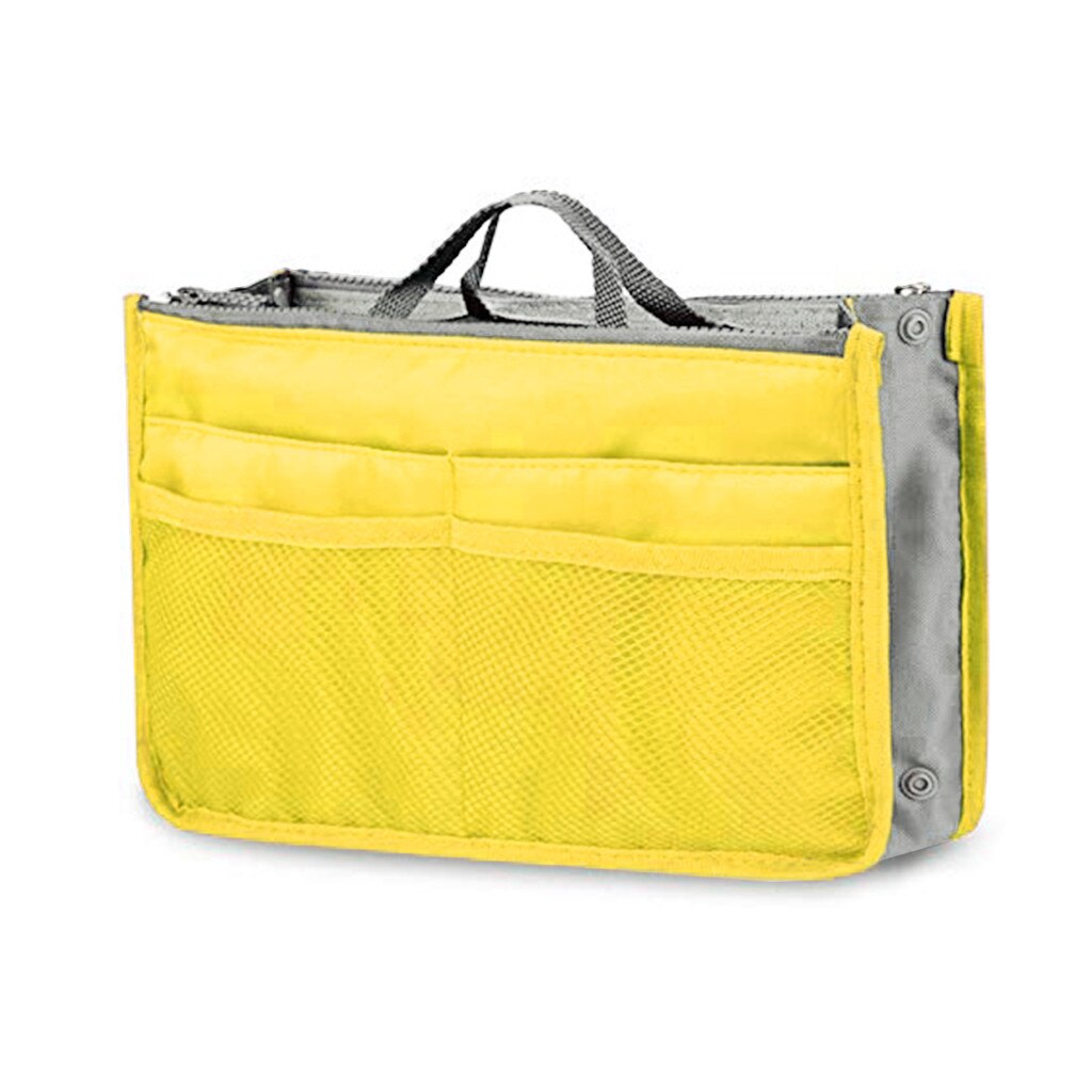 Lady Women Insert Handbag Bag In Bag Purse Large Liner Organizer Bag Travel Outdoor Hiking Backpack Camping Men's Bag #LR1: 9