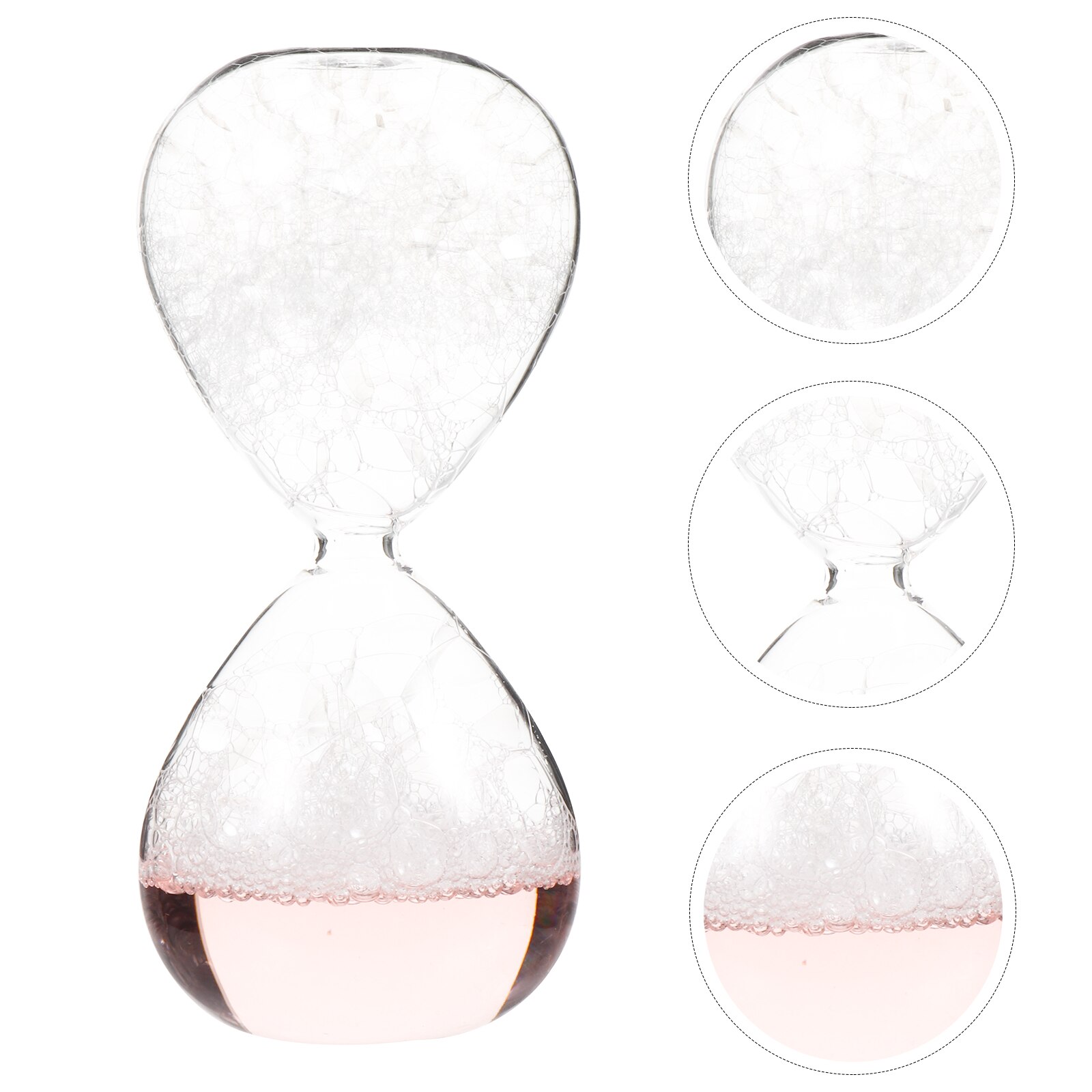 Glas Zandloper Zand Glas Timer Ornament Decoratieve Zandloper Zand Klok Decor
