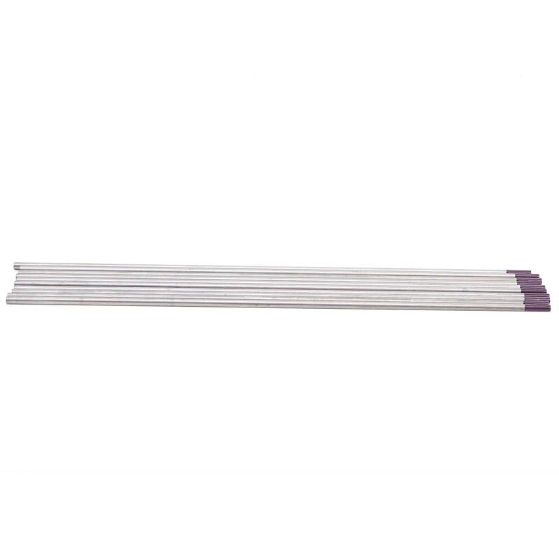 Welding Tungsten 2.4mm WES Rod Welding Tungsten Zirconium Electrode Arc Needle Equipment Purple