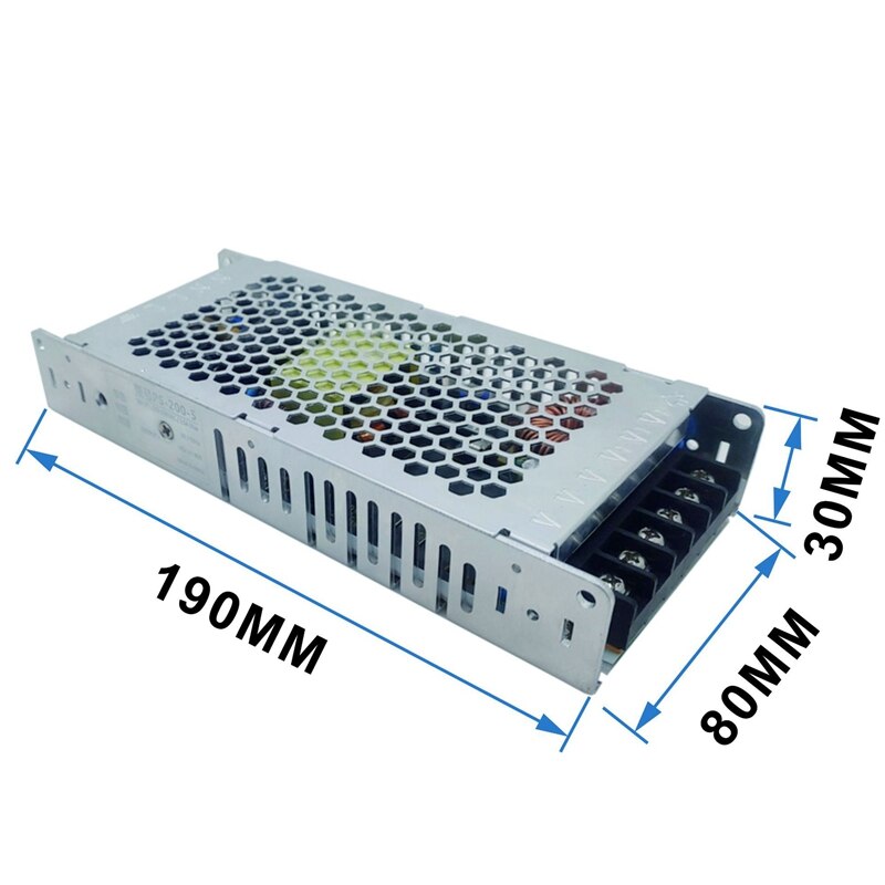 5V 40A 200W Ultra-Dunne Schakelende Voeding Billboard Elektronische Scherm Led Display Voeding