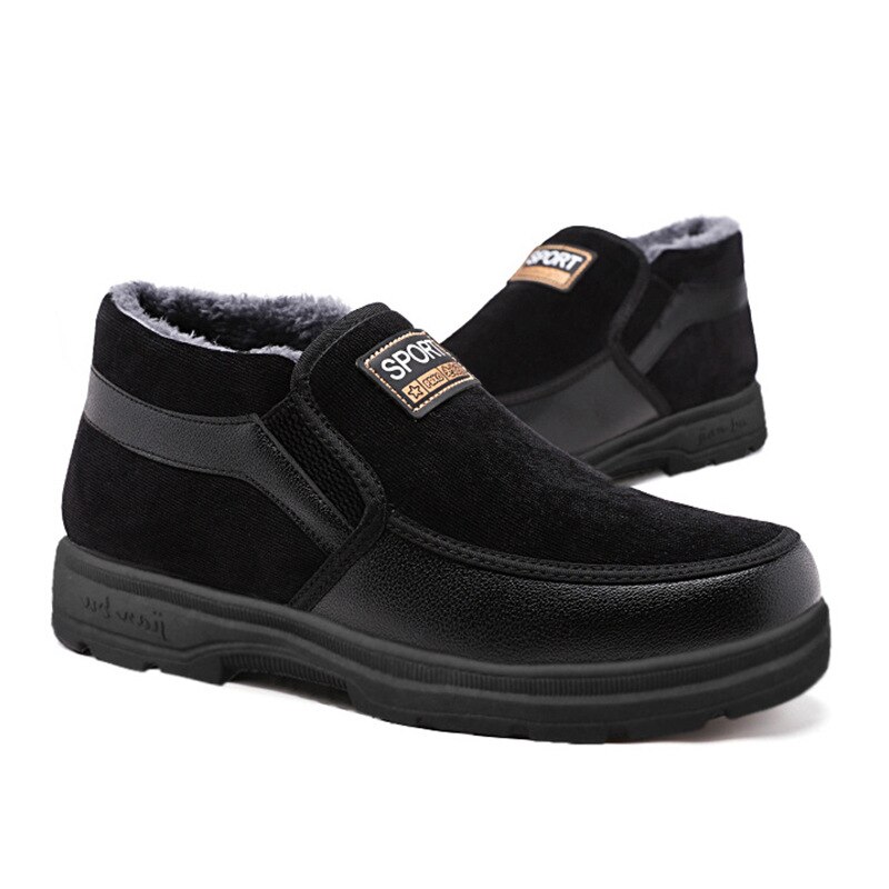 Snow Boots Protective and Wear-resistant Sole Man Boots Warm and Comfortable Winter Walking Boots Big Szie rt5