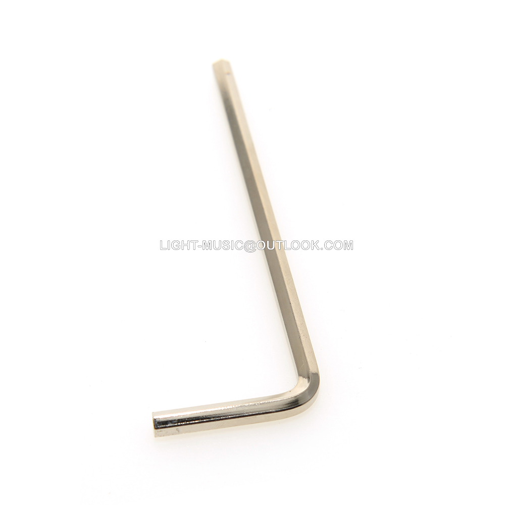 1Pcs Hexagon Inbussleutel Sleutel Inbussleutel Basgitaar Hals Truss Rod Aanpassing Gitaar Accessoires
