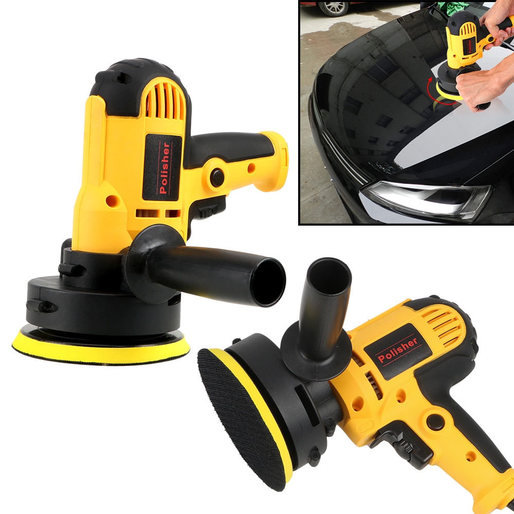 Adjustable Speed Electric Car Polisher 220V 3700rpm Car Accessories 700W Auto Polishing Machine Sanding Waxing Tools