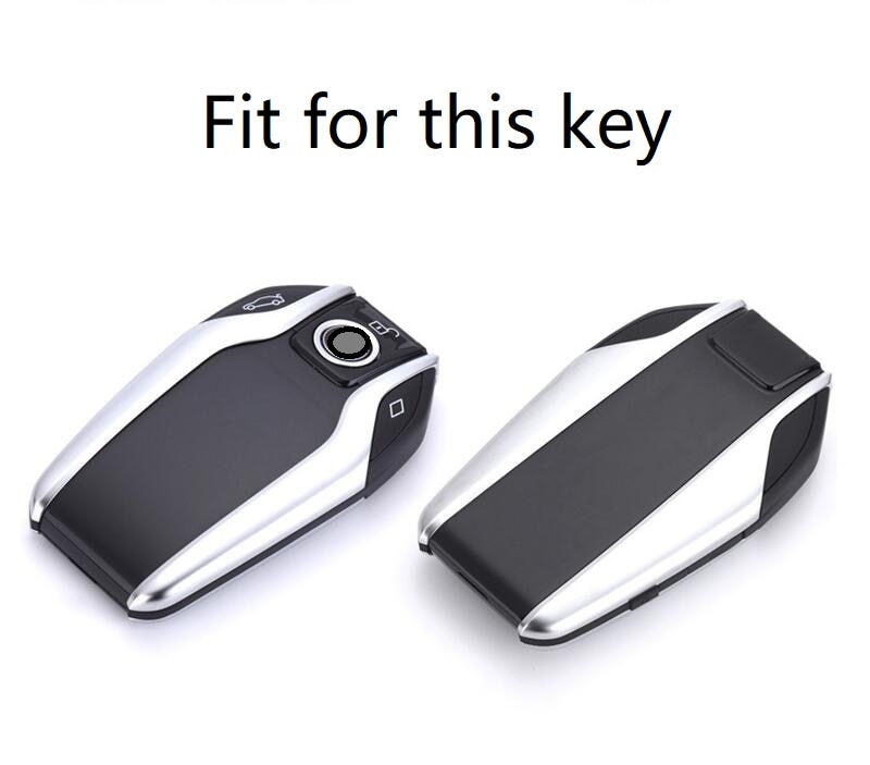 Bil fuld nøgle etui led display nøgle cover cover til bmw 5 7 serie  g11 g12 g30 g31 g32 i8 i12 i15 g01 x3 g02 x4 g05 x5 g07 x7