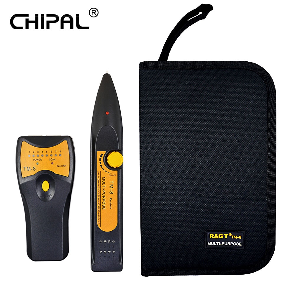 CHIPAL offre spéciale RJ11 RJ45 Cat5 Cat6 téléphone LAN testeur de câble réseau détecteur fil traceur Toner Ethernet ligne Finder