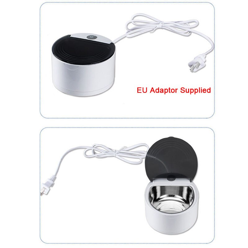 Denture Ultrasonic Cleaner Bath False Teeth Auto Dental Cleaning Machine Sterilization Teeth Care Easy Operated