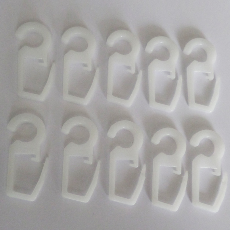 100 Stks Plooien haken 8mm, Gordijn Accessoires