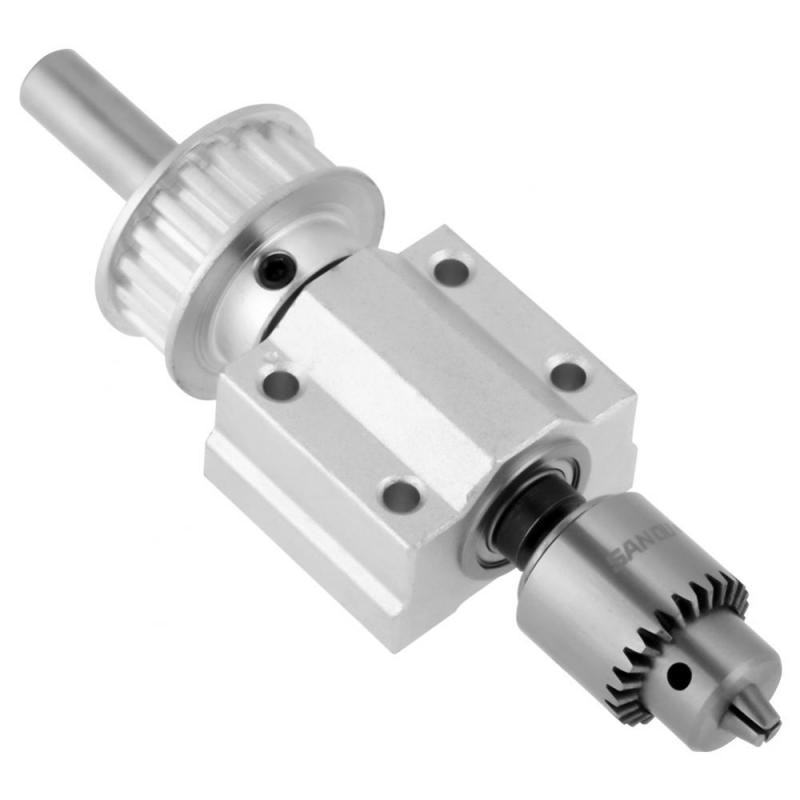 Wrzeciono wiertarki stołowej o wysokiej dokładności wrzeciono bez napędu robić wiertarki stołowej DIY prasa wiertnicza narzędzia wiertarka wrzeciona