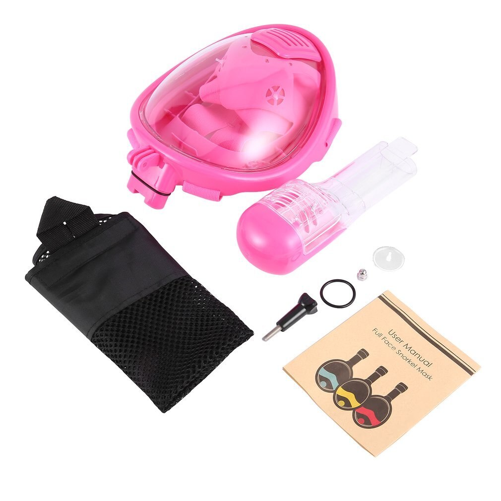 Tsai anti-condens volledig gezichtsmasker zwemmen duiken watersport onderwater duiken snorkelen volledig droge duikbril masker voor kinderen
