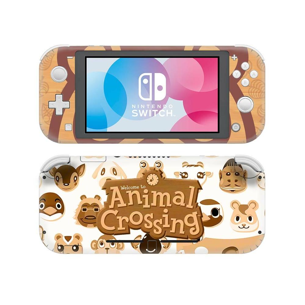 Vinyl Screen Skin Animal Crossing Protector Stickers for Nintendo Switch Lite NS Console Nintend Switch Lite Skins: YSNSL1074