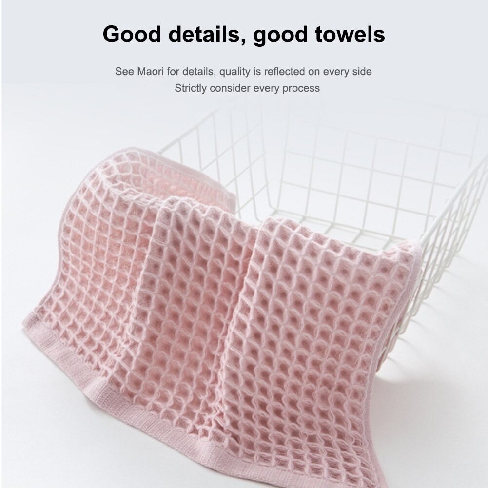 100% Cotton Hand Towels for Adults Plaid Hand Towel Face Care Magic Bathroom Sport Waffle Towel 34 X 74 CM