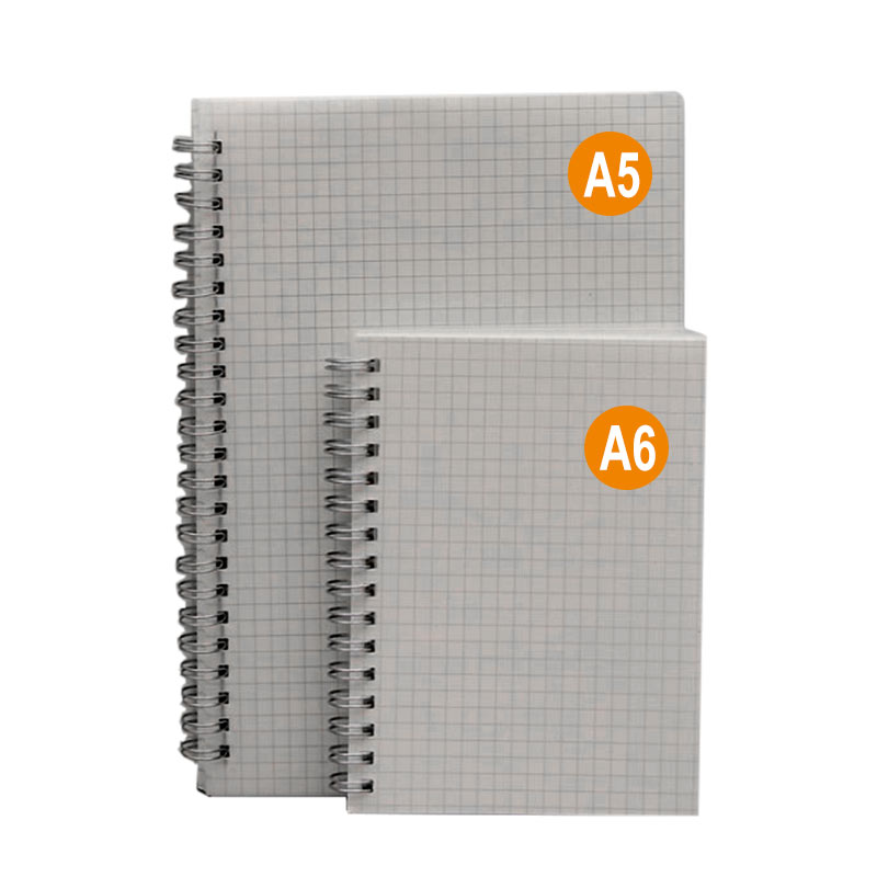 80Sheets A5 A6 Grid Spiral Notebook Journal Diary Weekly Daily Planner Organizer Agenda Schedule Office School Daries Stationery