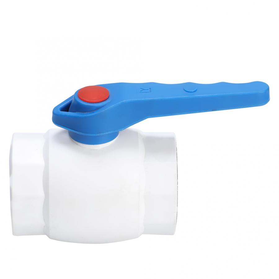 Female Thread 2in (Diameter 60mm) Pipe Connection Ball Valve PPR Plastic Water Pipe Fittings Accessories