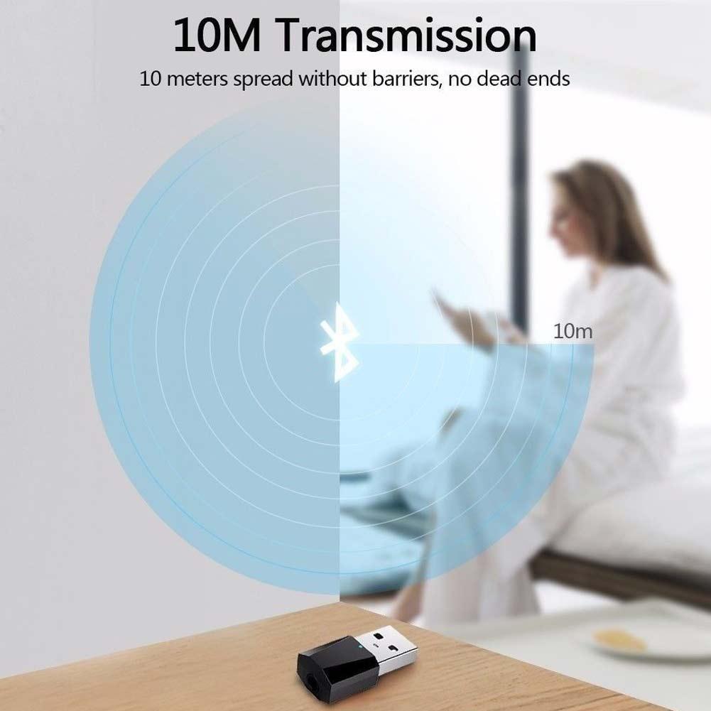 Wireless Wireless Audio Transmitter USB AUX Bluetooth Car Bluetooth Mini Bluetooth Receiver Adapter Music Wireless Speakers