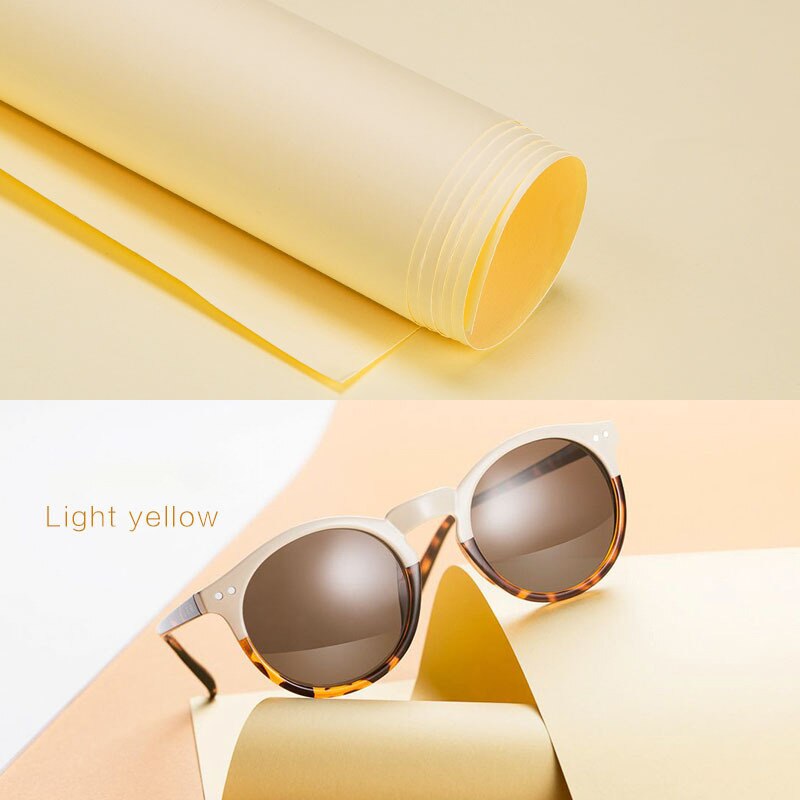 80*100cm PVC Photography Backdrop Photo Background Waterproof Photograph Backdrops Paper For Studio: Yellow