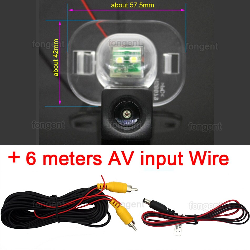 170 Degree 1920x1080P HD AHD Vehicle Rear View Reverse Camera For Hyundai Verna Solaris Sedan Kia Forte K3 Accent ix20 Venga: fish eye
