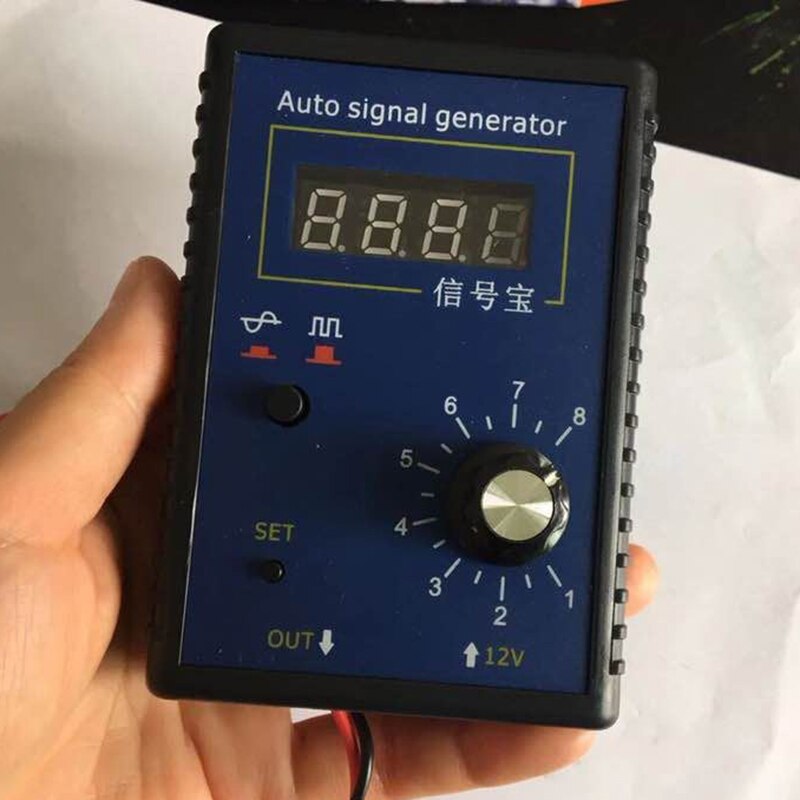 Tragbare Auto Fahrzeug Signal Generator Auto Hall-Sensor und Kurbelwelle Position Sensor Signal Simulator Meter 2Hz bis 8KHz