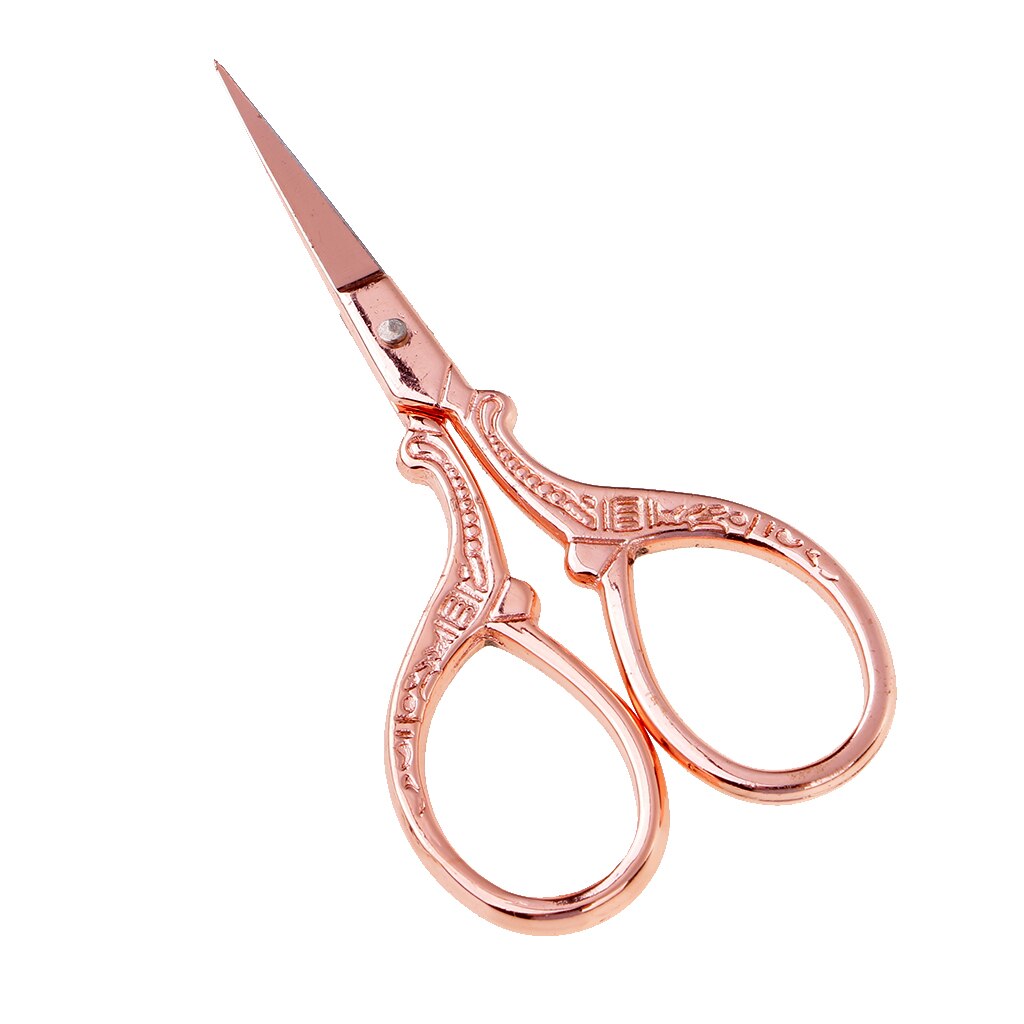 Antieke Vintage Stijl Scissor Cutter Snijden Borduren Kruissteek Naaien Tool: Rose Gold 