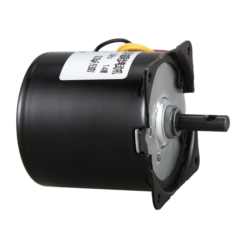 220V AC Synchronous Gear Motor 60KTYZ 60-KTYZ Permanent Magnet Synchronous Gear Motor 220V 2.5 Rpm