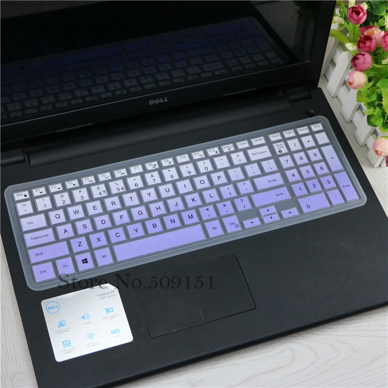 15.6 inch laptop keyboard cover skin For Dell Inspiron 15 5000 series i5545 i5547 5545 5542 5548 5555 5558 5559 5566 5567 5577