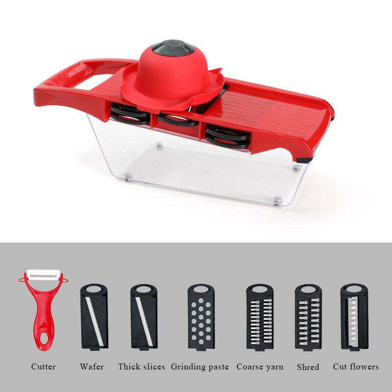 Vegetable Cutter Mandoline Slicer Kitchen Accessories Fruit Cutter Potato Peeler Carrot Cheese Grater Vegetable Slicer