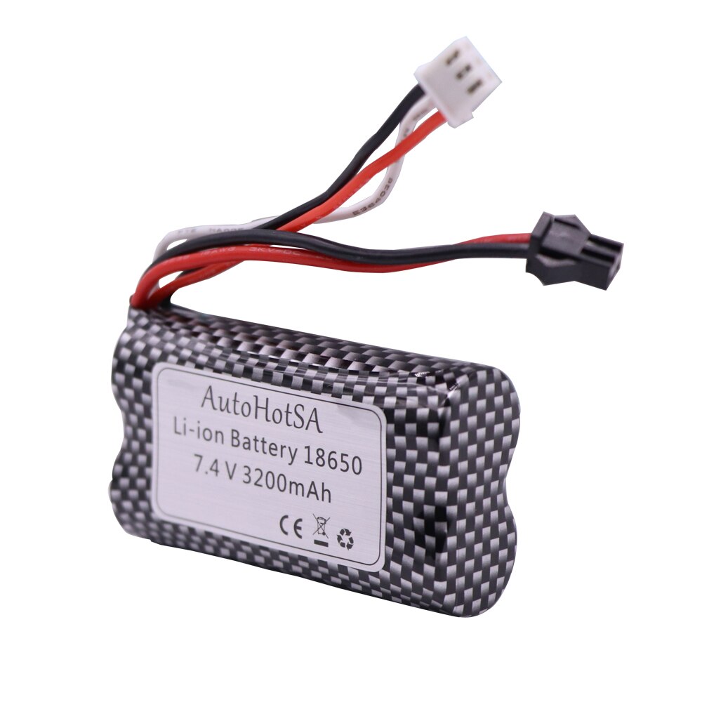 7.4V 3200mAh Lipo Batery SM/JST/T/TAMIYA Plug For remote control RC helicopter toys parts 7.4 V Lipo battery 18650 Toys Battery