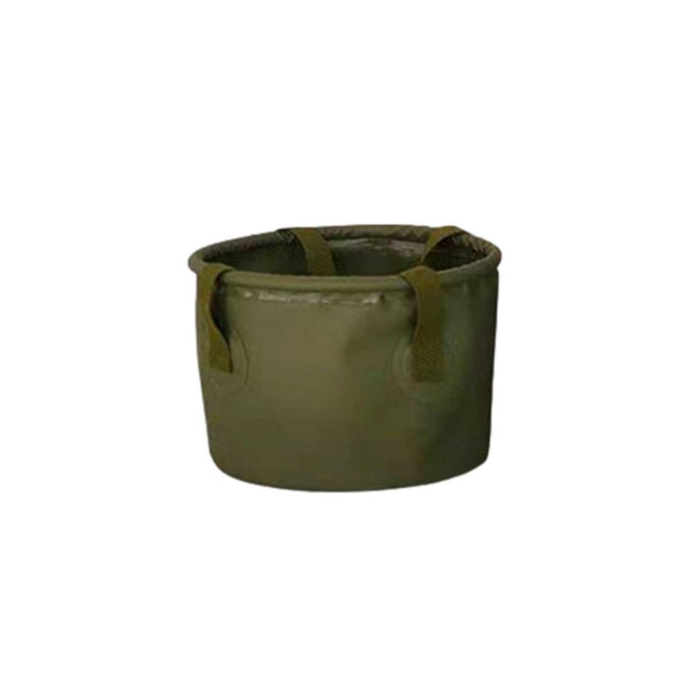 Seau rond pliable Portable, bassin d&#39;eau pliable en PVC seau de pêche étanche voyage en plein air Camping pique-nique stockage d&#39;eau: 7L