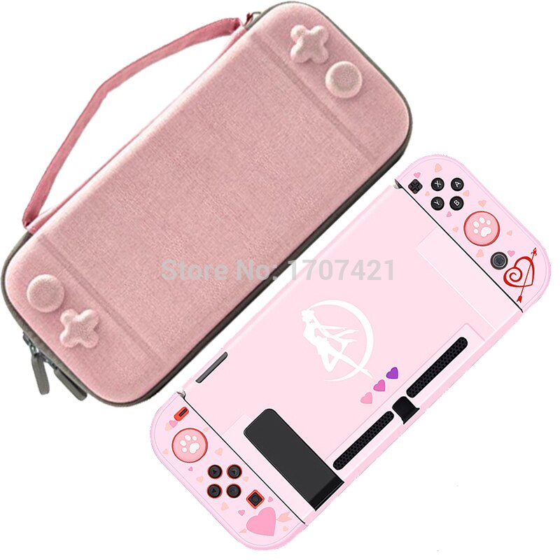 Nintend Switch Bag Joycon Shell Protective Hard PC Case For Nintendo Switch NS NX Cases Hard Colorful Back Cover Shell Housing: Pack B