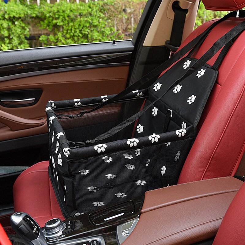 Pet Dog Car Carrier Seat Bag Waterproof Basket Folding Hammock Pet Carriers Bag For Small Cat Dog Safety Travelling Basket
