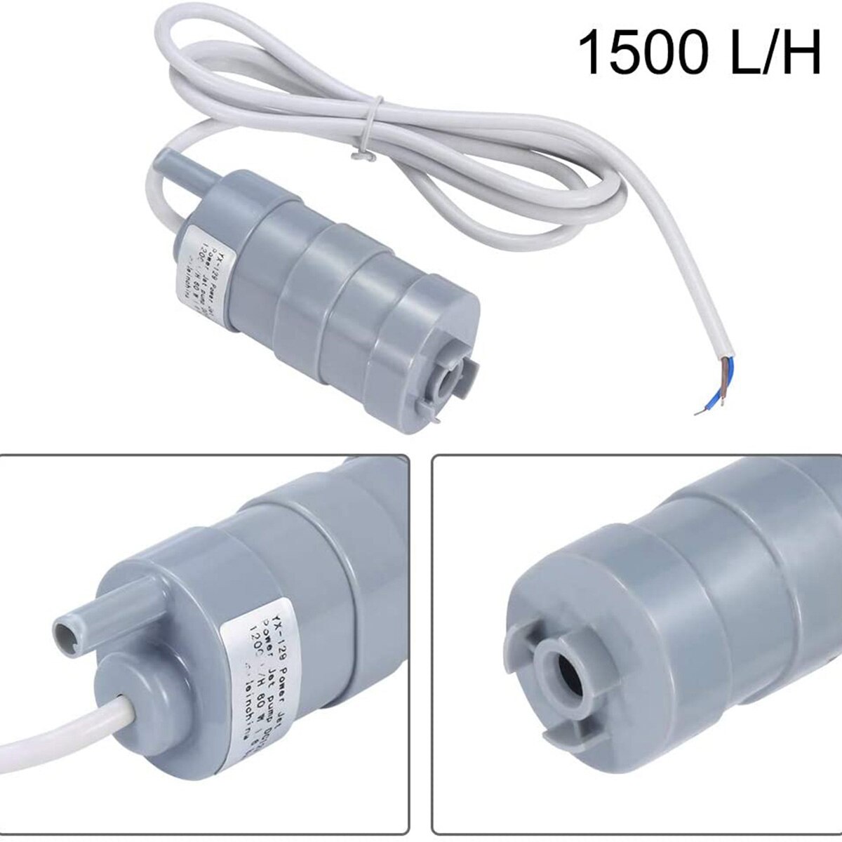 5M Submersible Pump Water Pump Caravan Camping Garden Aquarium Fish Pond Pump