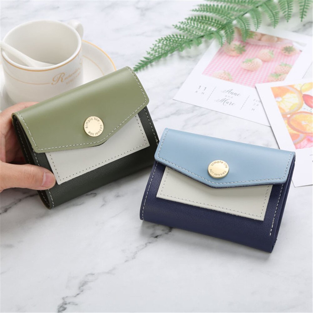 Women Zipper Leather Wallets Small Slim Coin Pocket Purse Ladies Wallets Card Holders Luxury Wallet Q8796542