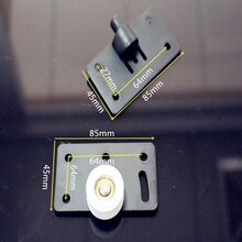 Schiebetür Rollen Kleiderschrank Räder Zubehör Element Funiture Riemenscheiben: L