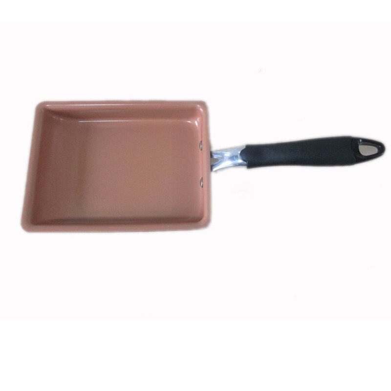 Rectangular Japanese Non-stick Frying Pan Tamagoyaki Non-stick Fry Egg Pan Pancake Pot Kitchen Cooking Tools Coating and Induct