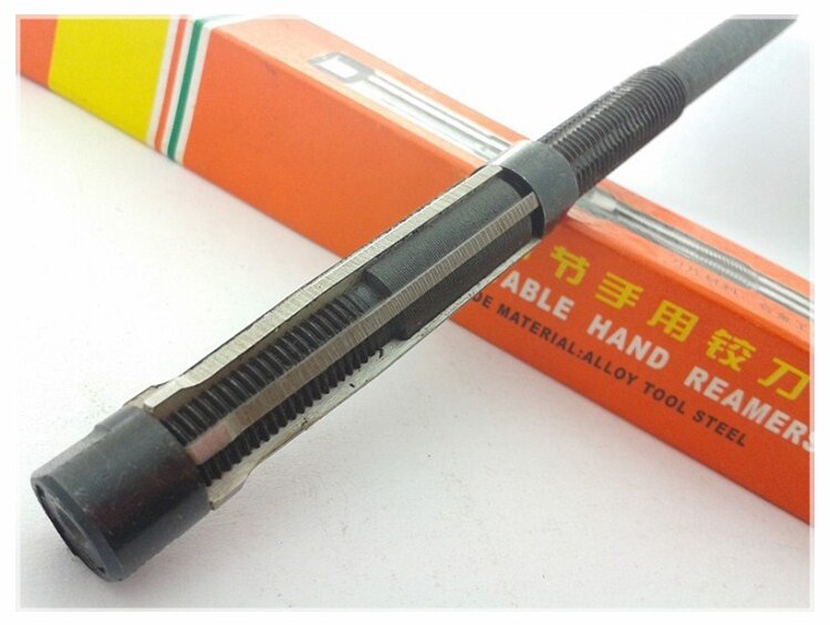 1 ud. Fresa de mano ajustable HSS tamaño de la gama de acero de aleación escariador manual máquina herramientas de corte