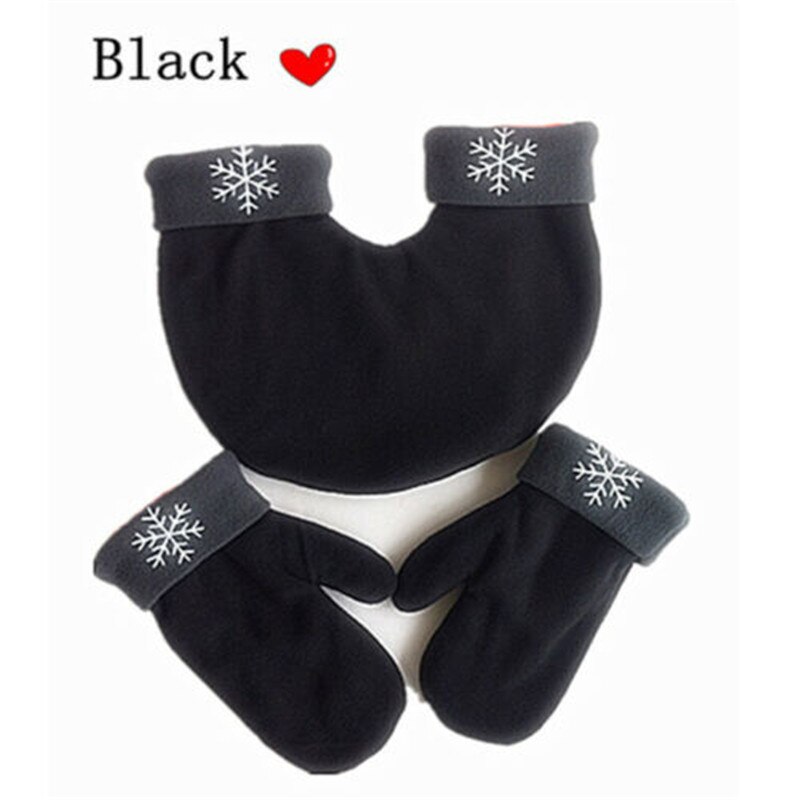 Gants de Couple de noël 3 pièces | Gants pour homme et femme, gants chauds d'hiver, de noël