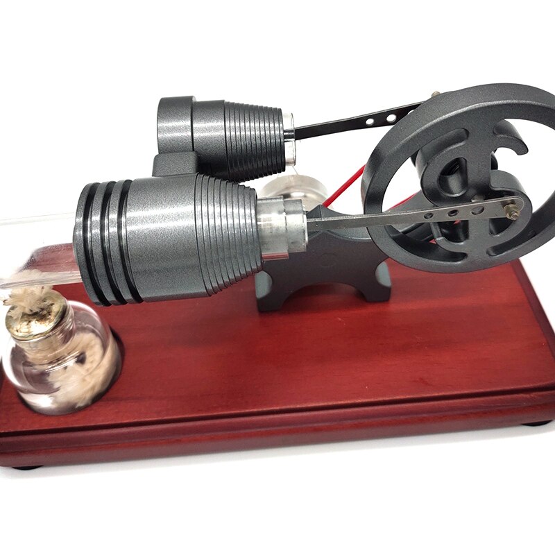 Luft Stirling-Motor- Modell Elektrische Generator Motor- Physik Dampf Energie Bildung Spielzeug Wissenschaft Experiment Bausatz einstellen