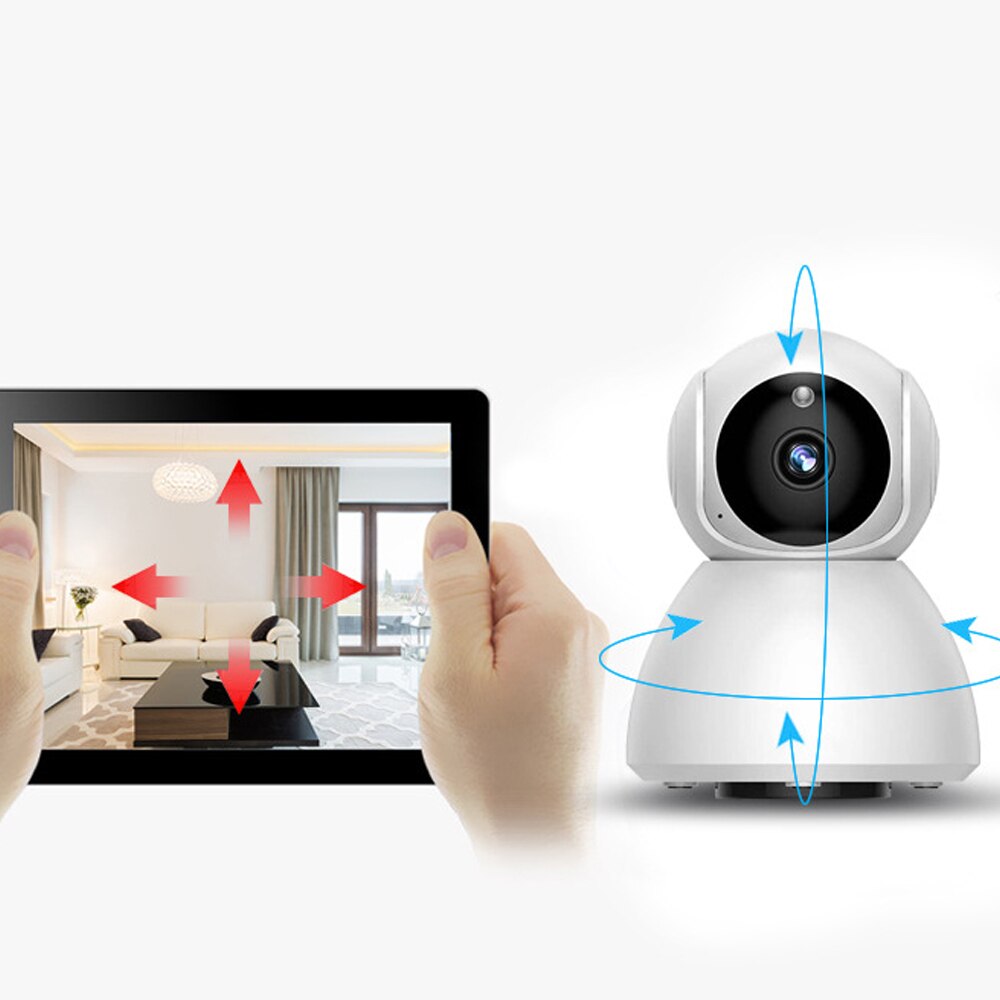 Webkamera ip kamera wifi baby monitor skærm trådløst kamera