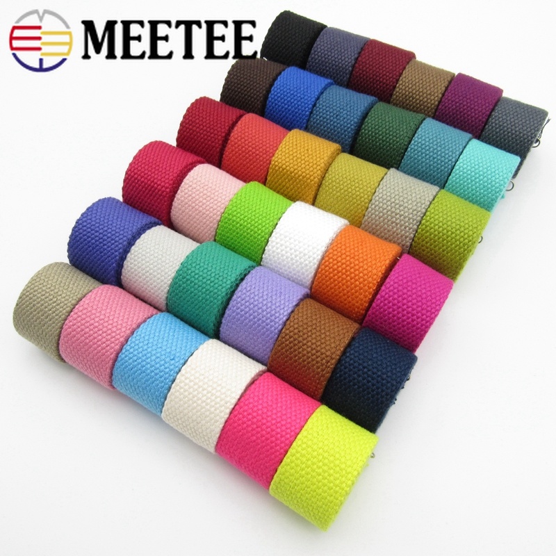 3Meter 50mm Dicke 2mm Leinwand Polyester Baumwolle Gurtband Etikett Band Taschen Rucksack Gurtband Voreingenommenheit Bindung Band DIY NäHenne Handwerk