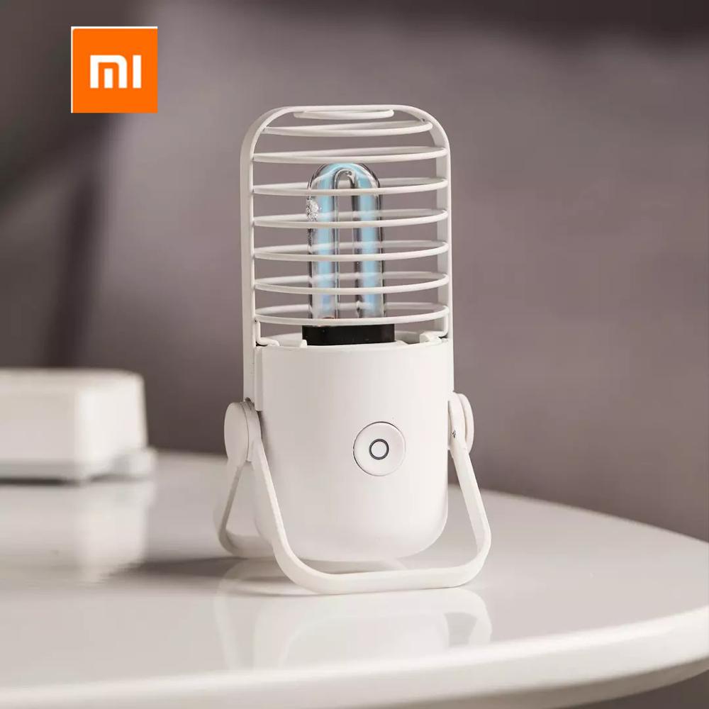 Xiaoda poratble usb uvc bakteriedödande ozon sterilisering bordslampa ultraviolett uv sterilisator ljusrör för hem badrum