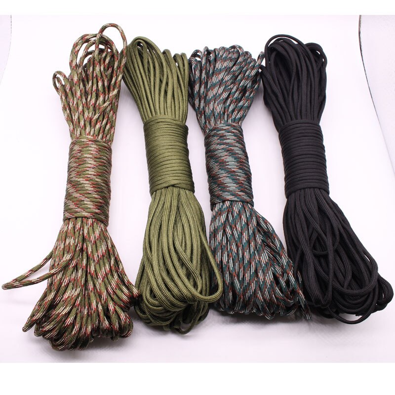 30M Paracord Outdoor Camping, Smycz survivalowa, Lina spadochronowa, Akcesoria do namiotów spacerowych