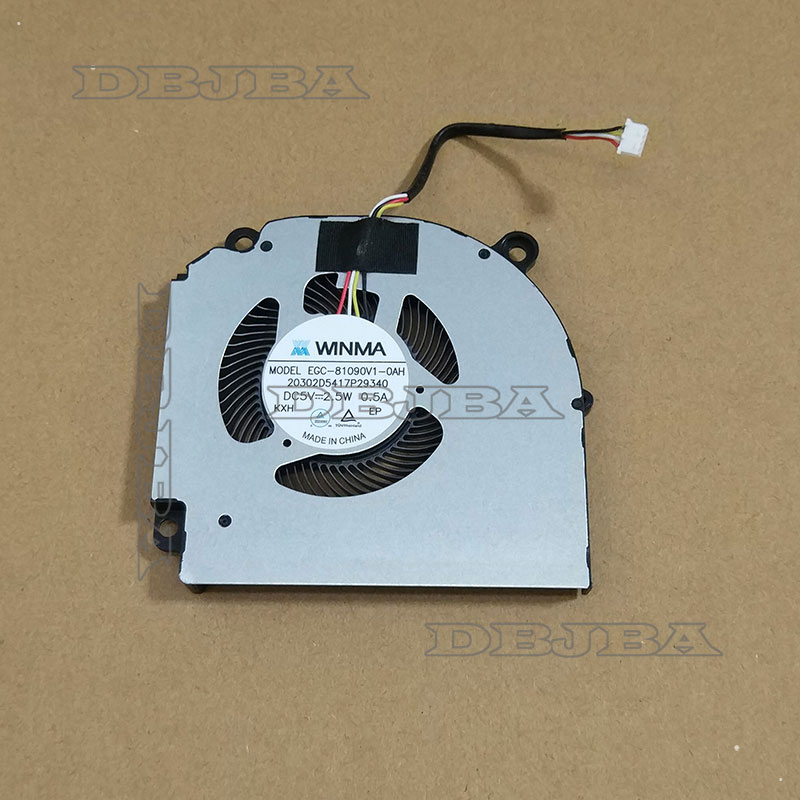 Wentylator chłodzący laptopa dla EGC-81090V1-0AH WINMA 20302 d5417p29340 5V 2.5W 0.5A wentylator