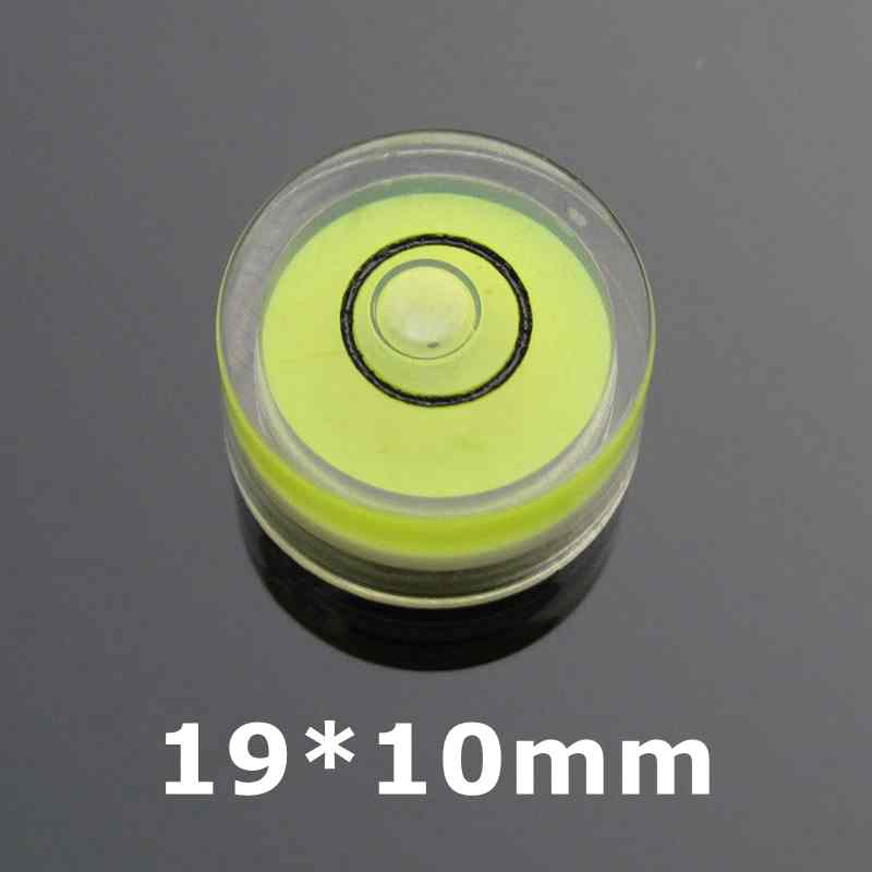 (100 Pieces/Lot) Spirit level vial Round bubble level mini spirit level Bubble Bullseye Level measurement instrument: 1910