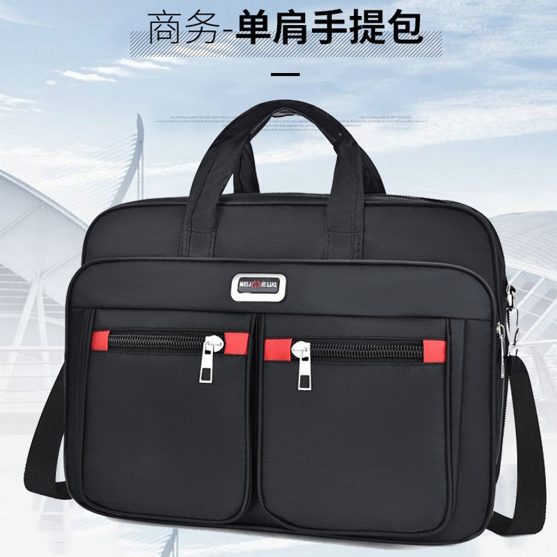 Goedkope Kantoor Canvas Reizen Messenger Laptop Bag Mannen Draagbare Computer Case Aktetassen Vrouwen Trip Bestand Pakket Werk Air Pro