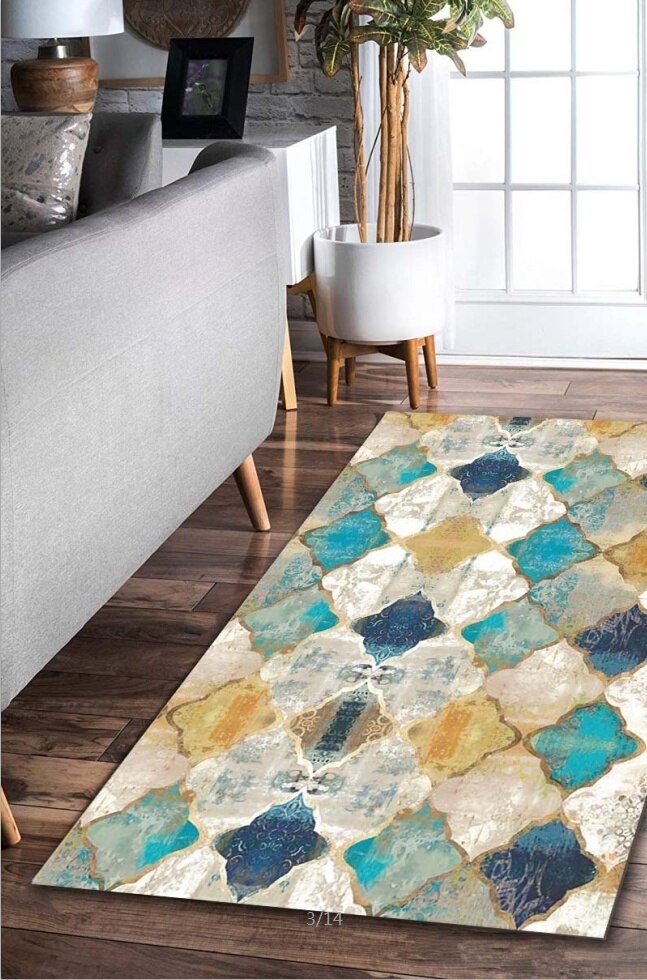 Antislip Vloermat Rechthoekige Tapijt Marokkaanse Runner Tapijt Voor Slaapkamer/Woonkamer/Eetkamer/Keuken 6 Maten