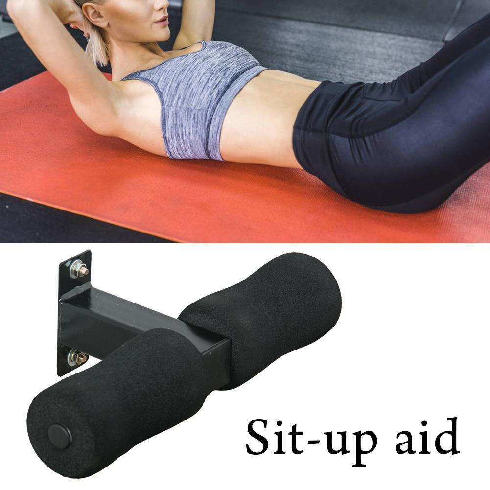 Wall-mounted Fitness Sit Up Bar Assistant Home Adjustable Abdominal Back Machine Muscle Sit-Up Exercise Workout Device Bar Q2E5