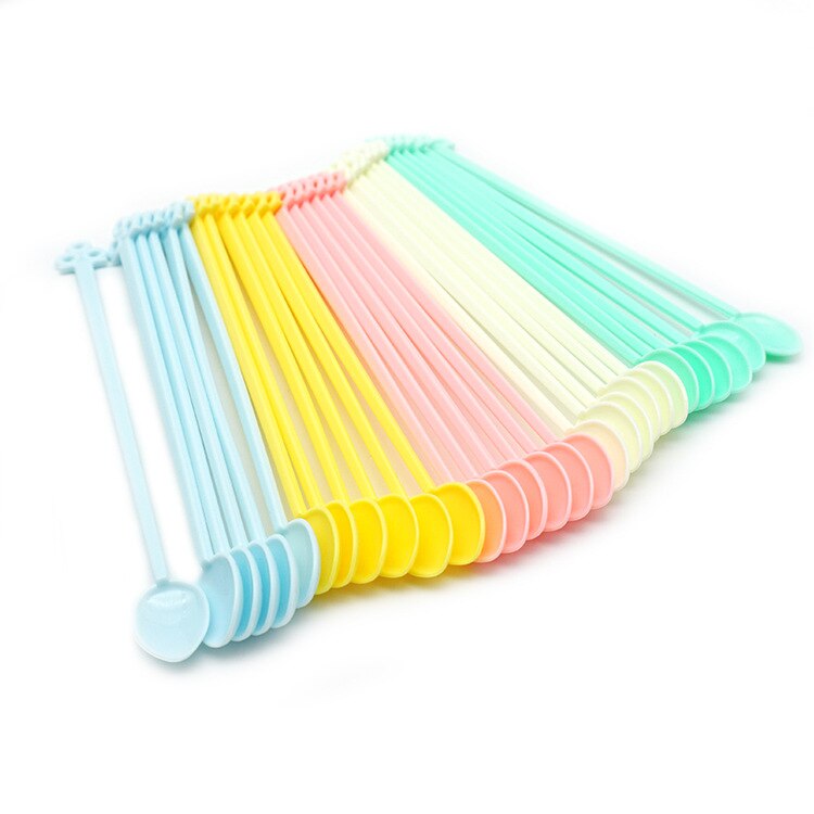 30 Pcs Mini Colorful Cute Dispensing Spoon Jewelry Tool For Resin Jewelry DIY Making Tools