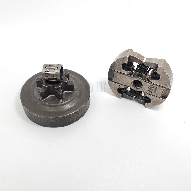 Clutch & Clutch Sprocket Drum With Needle Bearing Set Fit for Chinese Chainsaw 2500 25CC Spare Parts